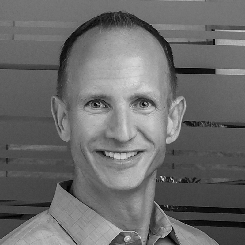 Black and white portrait of Chuck