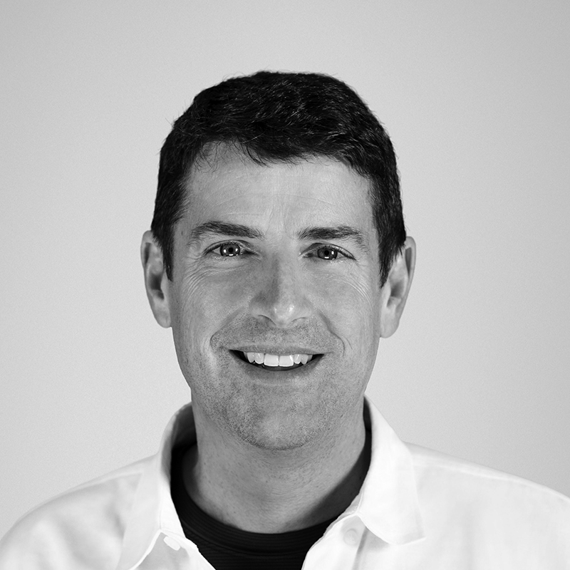 Black and white portrait of McNeil